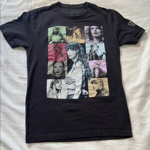 Taylor swift the eras tour black t shirt